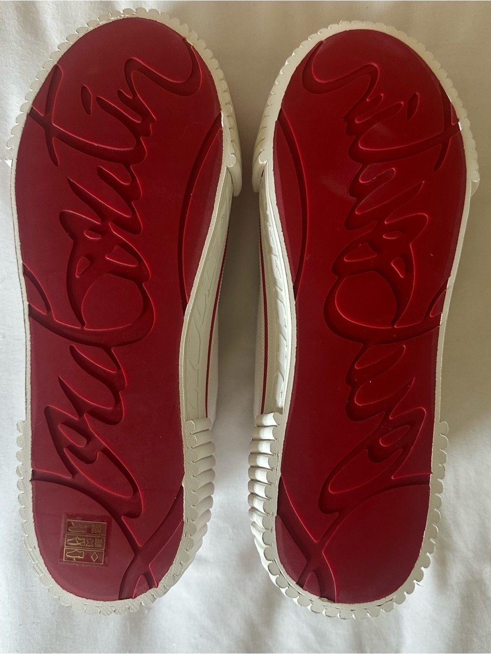 Christian Louboutin Super Pedro Platform Sneakers - Picture 3 of 5